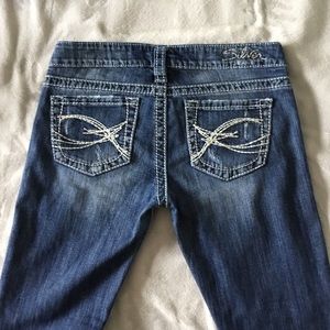 Silver Jeans Tuesday Boot Cut Distressed